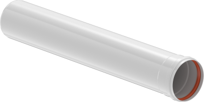 VIVAT Удлинительная труба d 80 мм, 0,5 м,