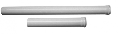 BAXI Труба полипропиленовая диам. 80 мм, длина 1000 мм для конденсационных котлов