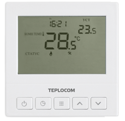 TEPLOCOM Термостат комнатный TS-Prog-220/3A
